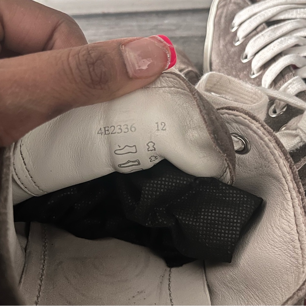 Prada Men's Gray Low Top Sneakers - Picture 7 of 7